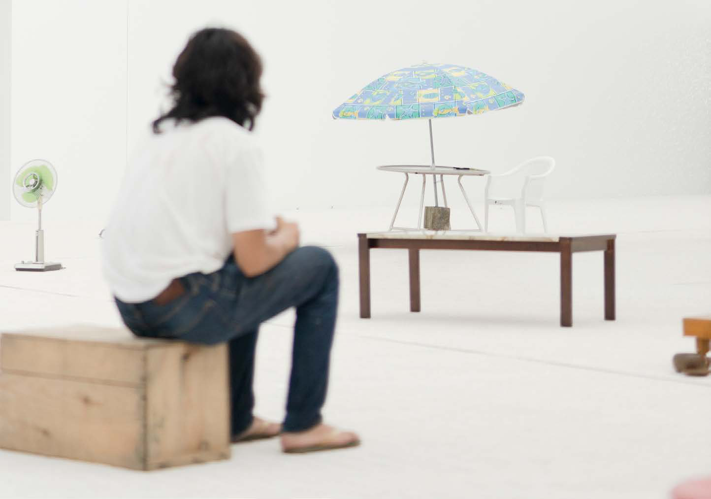 筒 | tsu-tsu — installation view of on the land, Towada Art Center, 2023